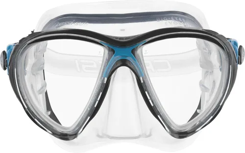Miniatura 17 de Cressi Máscaras de buceo con lentes de lágrima inclinadas para una mayor visibilidad hacia abajo, evolución del aire y los ojos: fabricadas