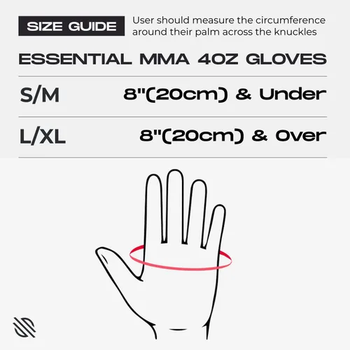 Miniatura 6 de Sanabul Guantes esenciales de 4 onzas MMA para hombres y mujeres, guantes profesionales de lucha de boxeo, Muay Thai Kickboxing para Sparring