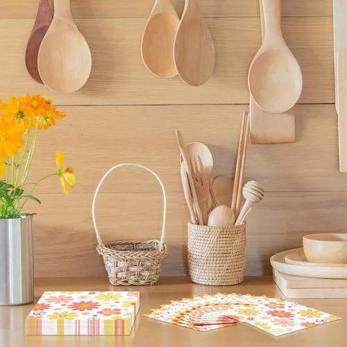Miniatura 7 de Honoson Servilletas de Papel Desechables para Cóctel de Invitados Servilletas de Bebidas para Cena Toalla de Mano para Suministros de Fiesta