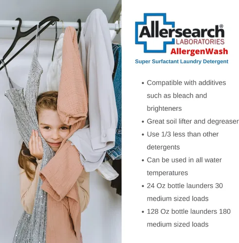 Miniatura 5 de Detergente para ropa Allergen Wash 128 oz.