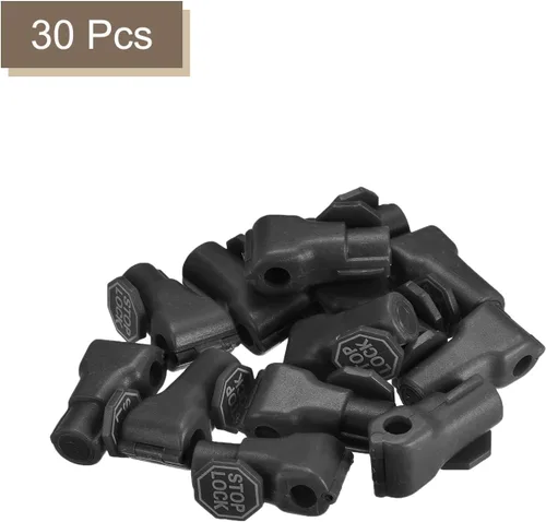 Miniatura 3 de MECCANIXITY Cerradura antirrobo para teléfono móvil de supermercado, cerradura magnética especial de 0.236 in, gancho de clavija, negro