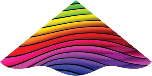 Miniatura 6 de X Kites DLX Delta Nylon Kite, 42 Inch Wide Delta Kites