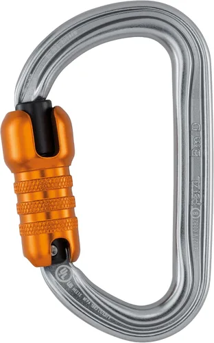 Miniatura 7 de PETZL, Pro Bm'D Triact-Lock U Mosquetón, TRIACT-Lock Negro