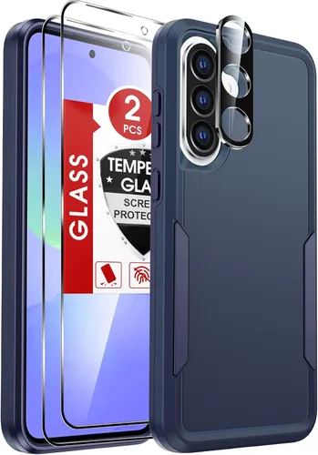 Miniatura 4 de LeYi for Samsung-Galaxy-A16 5G-Phone Case: Samsung A16 5G Case with [2PCS Screen Protector + Camera Lens Protector], Double Layer Heavy Duty