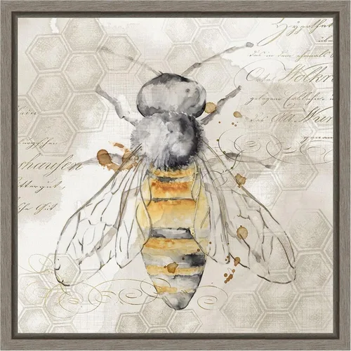 Miniatura 9 de Amanti Art Lienzo enmarcado para pared, 16 x 16 pulgadas, abeja reina II por Eva Watts, lienzo enmarcado para pared, obras de arte de animales