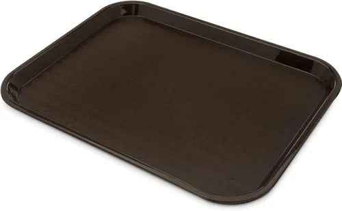 Miniatura 9 de Carlisle FoodService Products Bandeja de plástico para comida rápida, 14 x 18 pulgadas, beige, (paquete de 12)