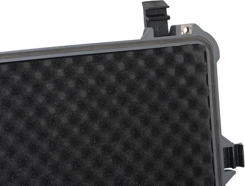 Miniatura 5 de MEIJIA Funda rígida protectora portátil impermeable para todo tipo de clima, funda compacta para cámara con espuma de ajuste personalizable, Gris