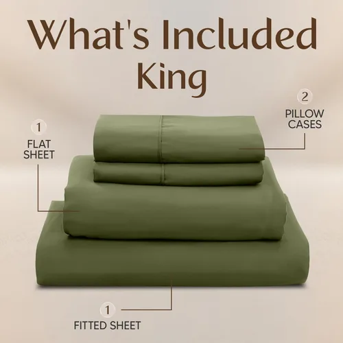 Miniatura 455 de Utopia Bedding Juego de sábanas Queen – Sábanas de 4 piezas para cama tamaño Queen, microfibra suave y transpirable, incluye 1 sábana bajera, 1 Gris