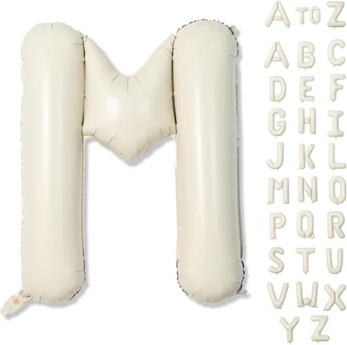 Miniatura 64 de Globo dorado champán con el número 5, globos de aluminio autoinflables grandes de 40 pulgadas del 0 al 9, globo de helio digital 5 dorado claro