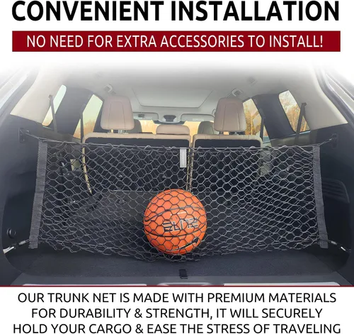 Miniatura 2 de Red de carga de malla estilo sobre para Infiniti JX35 QX60 + Hybrid 2013 - 2025, accesorios exteriores automotrices, organizadores de almacenamiento