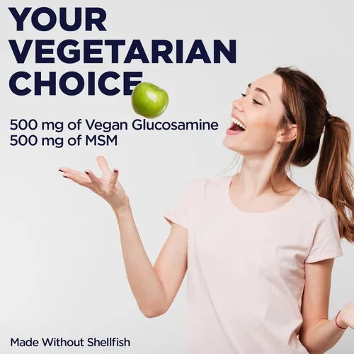Miniatura 5 de KAL MSM y Glucosamina Vegetariana, Tableta (Btl-Plástico) 60ct