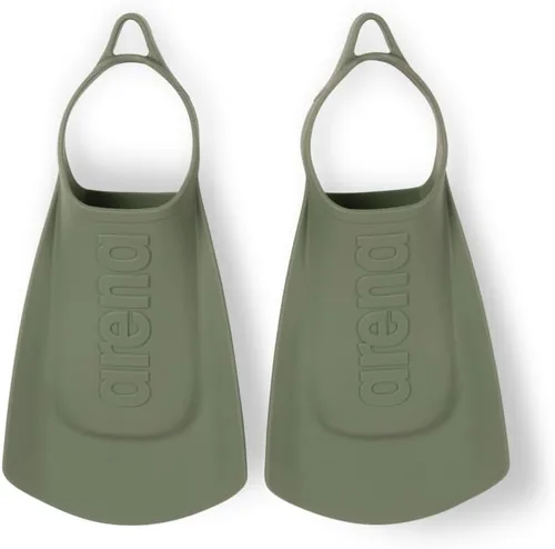 Miniatura 8 de Arena Aletas de natación unisex para adultos, ligeras y cómodas, para entrenamiento de natación para hombres y mujeres, aletas de pala corta