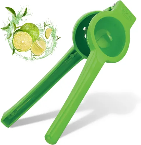 Miniatura 10 de Alpine Cuisine Exprimidor de limón resistente de 2.95 pulgadas – Exprimidor manual de cítricos de aluminio, prensa manual de cítricos, prensa