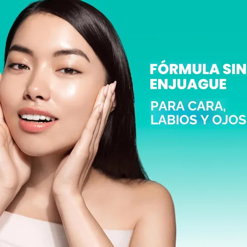 Miniatura 3 de Garnier Agua micelar con ácido hialurónico, limpiador facial y removedor de maquillaje, hidratante y relleno, para todo tipo de piel, vegano, libre