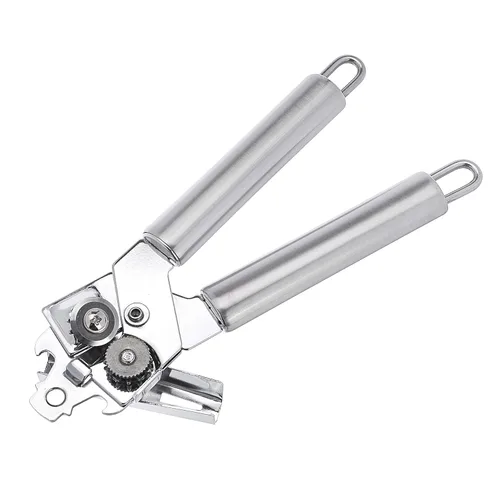 Miniatura 4 de Amazon Basics Abrelatas, acero inoxidable resistente