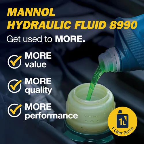 Miniatura 4 de Mannol Fluido hidráulico central, MN8990, CHF sintético para dirección asistida, suspensión, amortiguadores y sistemas de control de estabilidad