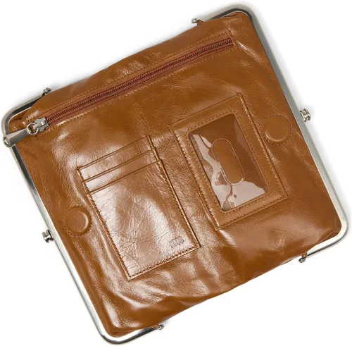 Miniatura 23 de HOBO Cartera de mano de cuero Lauren para mujer