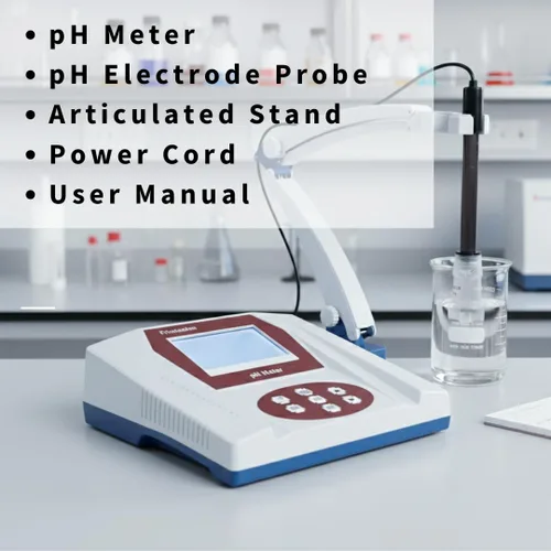 Miniatura 7 de Fristaden Lab Medidor de pH de sobremesa USA Company Electrodo 6621 para alimentos y frutas semi-blandos Alta precisión (0.01 pH) Soluciones