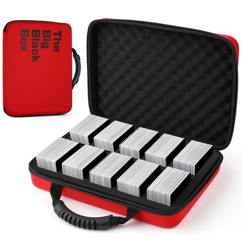 Miniatura 7 de 1200-2200 Card Game Case for Cards Against Humanity Game,Collectible Trading Card Storage Holder Compatible for Pokemon Cards, Sports Card and