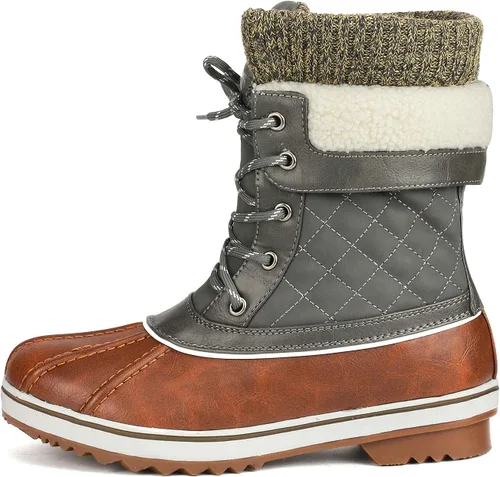 Miniatura 3 de DREAM PAIRS Botas de nieve de invierno para mujer