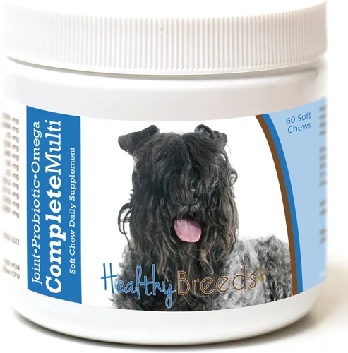 Miniatura 312 de Healthy Breeds Pug todo en uno multivitamínico suave masticable 60