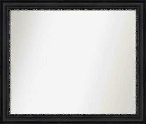 Miniatura 216 de Amanti Art Espejo personalizado, espejo de baño negro Astor, espejo de pared o espejo de tocador de baño sobre el fregadero (25 x 25 pulgadas)