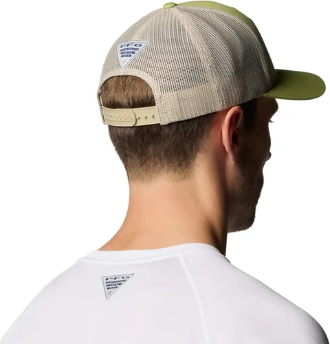 Miniatura 202 de Columbia - Gorra de malla con bandera con árboles unisex para adultos, corona alta