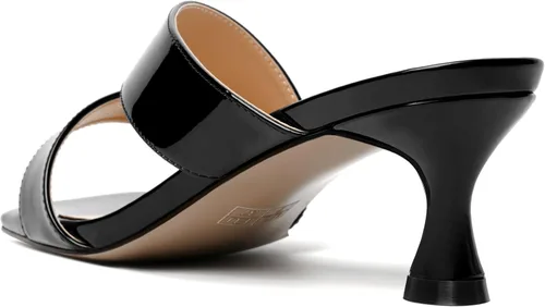 Miniatura 7 de Sandalias de tacón bajo para mujer, de charol y puntera cuadrada, de 2 pulgadas