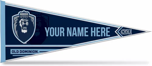 Miniatura 50 de Rico Industries NCAA Air Force Academy Falcons – AF estándar personalizado – Banderín de fieltro suave personalizado de 12 x 30 pulgadas – EZ