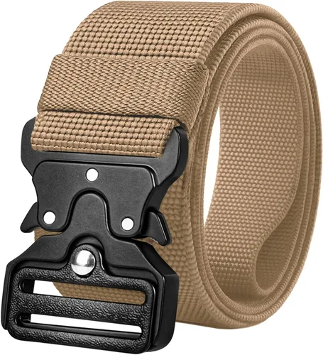 Miniatura 25 de TECEUM Tactical Belt – Heavy-Duty & Quick Release – Military, Work, Rigger, Duty & Utility Belt for Men