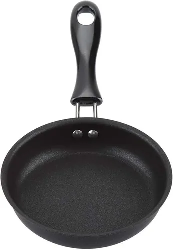 Miniatura 5 de pequeña sartén pequeña tortilla de inducción para huevos sartenes huevo solo panqueque una sartén antiadherente antiadherente mini 5 pulgadas hob