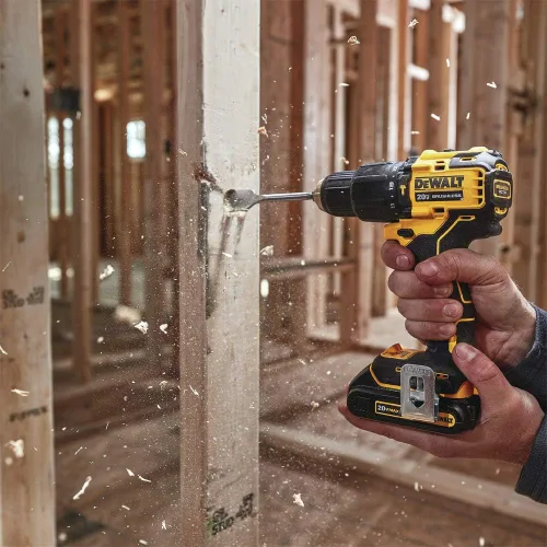 Miniatura 5 de DEWALT Taladro de martillo ATOMIC 20V MAX* inalámbrico, compacto, 1/2 pulgada, solo herramienta (DCD709B)