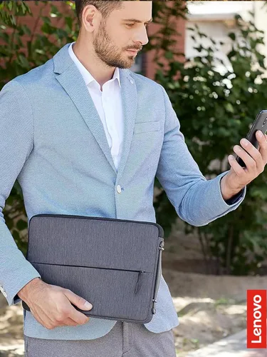 Miniatura 8 de Lenovo Urban - Funda para laptop de 15.6 pulgadas para laptop, portátil, tableta, compatible con MacBook Air/Pro, resistente al agua, color gris