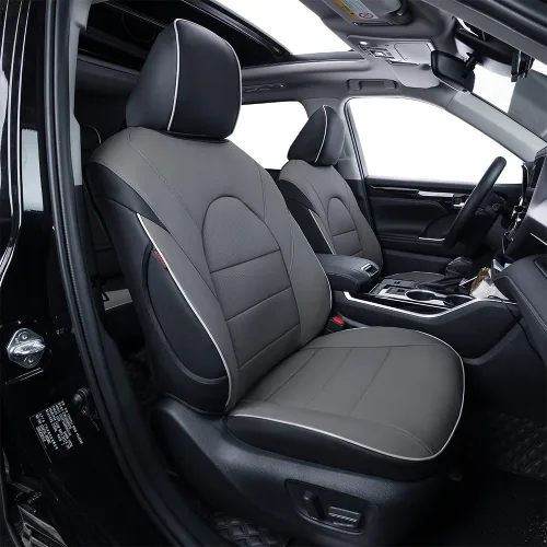 Miniatura 8 de EKR Camry Fundas de asiento para Toyota Camry L, LE, SE 2018-2024 y SE Nightshade 2020-2024, (no para híbrido), juego completo de fundas de asiento