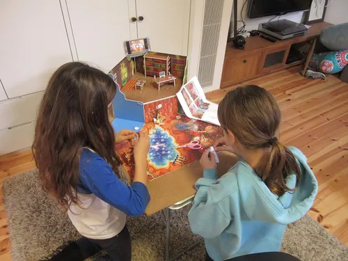 Miniatura 5 de Juego interactivo de manualidades con aplicación – Aventura de caballeros de la naturaleza para niños y niñas, juegos para niños fáciles de jugar