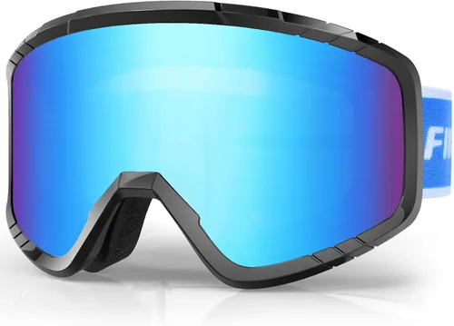 Miniatura 7 de findway - Gafas de esquí para niños, OTG, antiempañantes, para usar sobre lentes, gafas de nieve y snowboard para niños y niñas