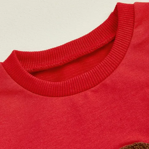 Miniatura 100 de Conjunto de camisa larga y divertida para bebé niño y niña, ropa de primera Navidad, 6, 12, 18, 24 meses, 2T