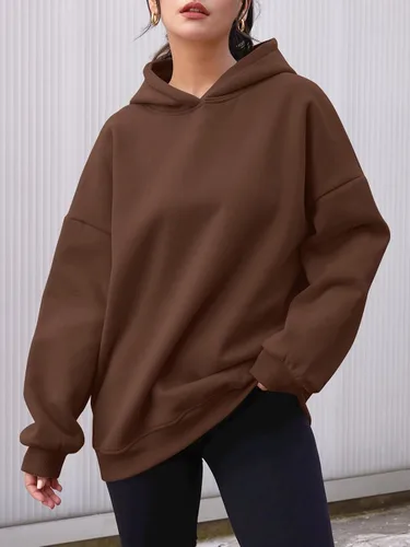 Miniatura 37 de AUTOMET Sudaderas con capucha de gran tamaño para mujer, sudaderas de forro polar con capucha 2024, ropa de otoño, trajes de moda, suéter de invierno