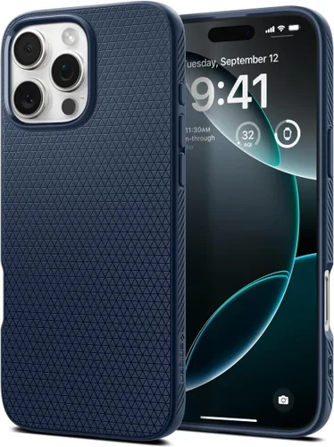 Miniatura 49 de Spigen Liquid Air - Funda diseñada para iPhone 13 (2021), color negro mate