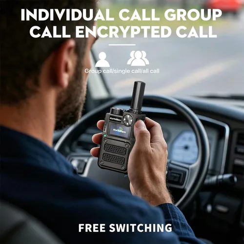 Miniatura 4 de Walkie Talkies de largo alcance ilimitado gratuito de por vida para adultos, radios bidireccionales rápidas 4G LTE PoC de larga distancia