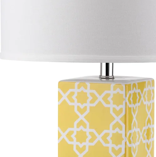 Miniatura 3 de Safavieh Lighting Collection - Lámpara de mesa (2 unidades), color amarillo