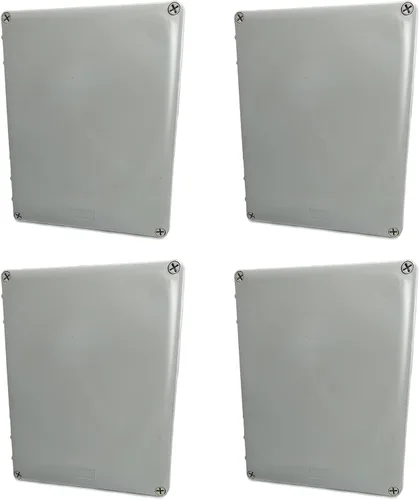 Miniatura 11 de Caja de conexiones eléctricas resistente a la intemperie de 4 x 4 x 2.4 pulgadas, carcasa impermeable IP65 para exteriores, plástico