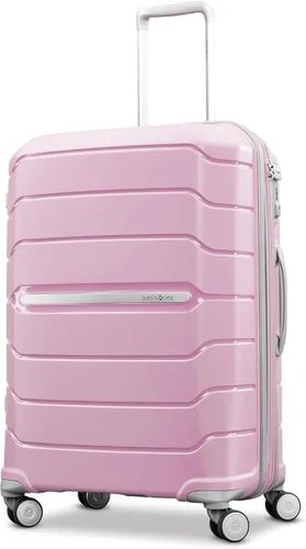 Miniatura 63 de Samsonite Freeform de carcasa rígida expandible con ruedas giratorias dobles, Negro