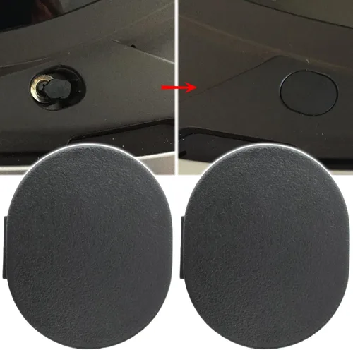 Miniatura 7 de XUKEY 2 fundas de goma para rejilla de parabrisas con orificio de tornillo, compatibles con Mazda Miata MX5 Millenia MPV Protege Miata RX7 3 Ford