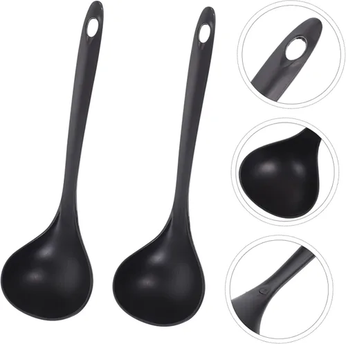Miniatura 8 de Cucharón de arroz, cucharón de sopa, cuchara de arroz, cuchara, utensilios de cocina de acero inoxidable