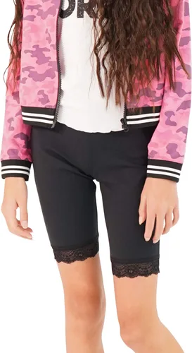Miniatura 2 de KIDPIK 2 pantalones cortos de ciclismo con ribete de encaje para niñas