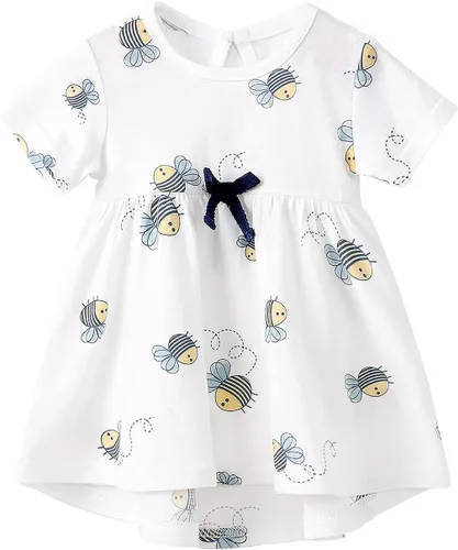 Miniatura 141 de pureborn Vestido de bebé niña 0-24 meses