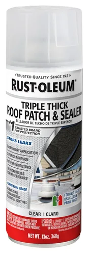 Miniatura 8 de Rust-Oleum Parche de techo triple grueso y espray sellador, 13 onzas, negro