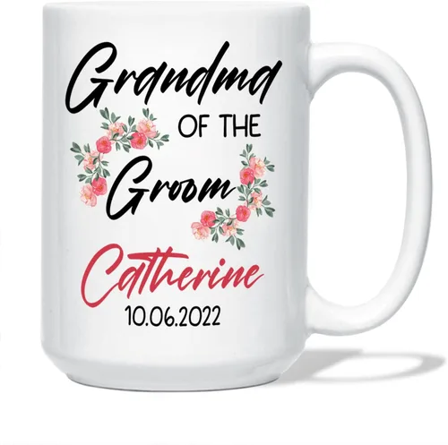 Miniatura 20 de Taza personalizada para la tía de la novia, taza de tía novia, regalo de boda para tía de la novia, regalo de tía de novia, taza de café de boda