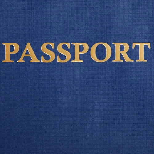 Miniatura 7 de Juvale Libro de pasaporte para niños, paquete de 24, 4.1 x 5.6 pulgadas, tapa suave azul y páginas lisas, cuaderno de pasaporte de juego